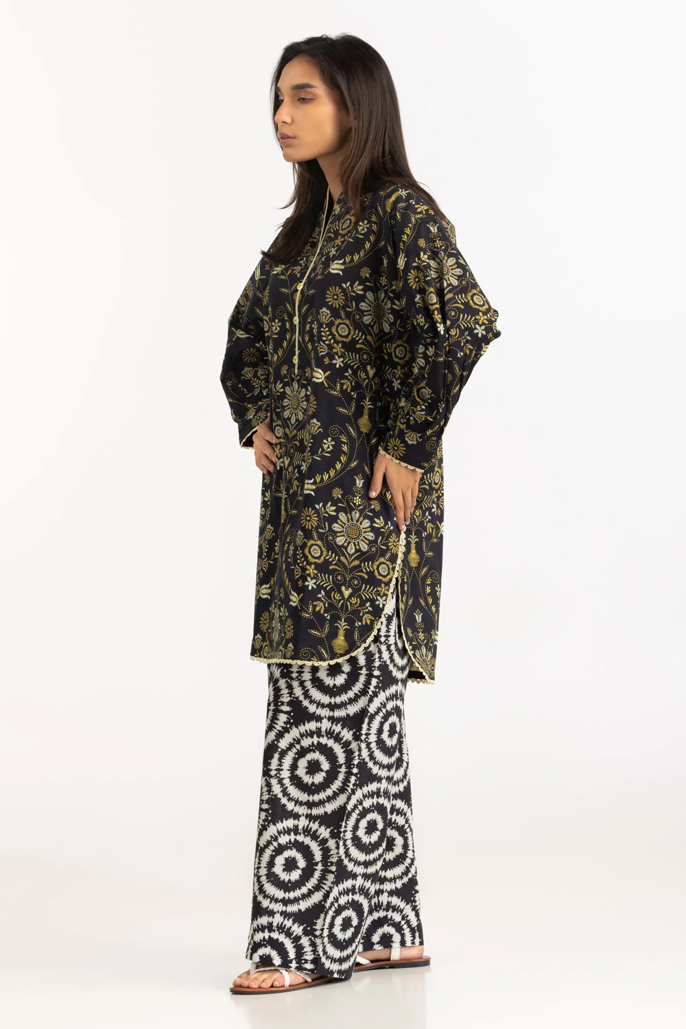 Cambric Printed Co-Ord Set - Image 3