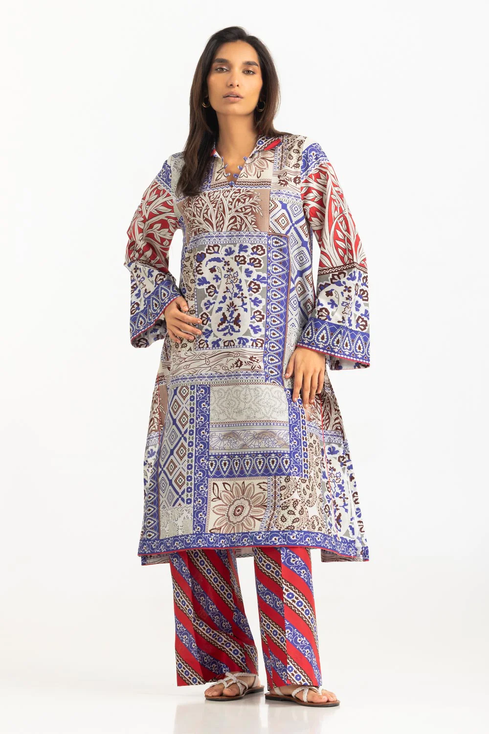 Cambric Printed Co-Ord Set