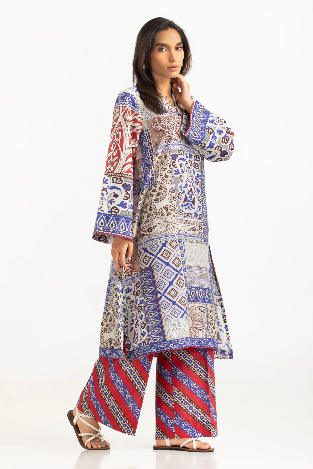 Cambric Printed Co-Ord Set - Image 3