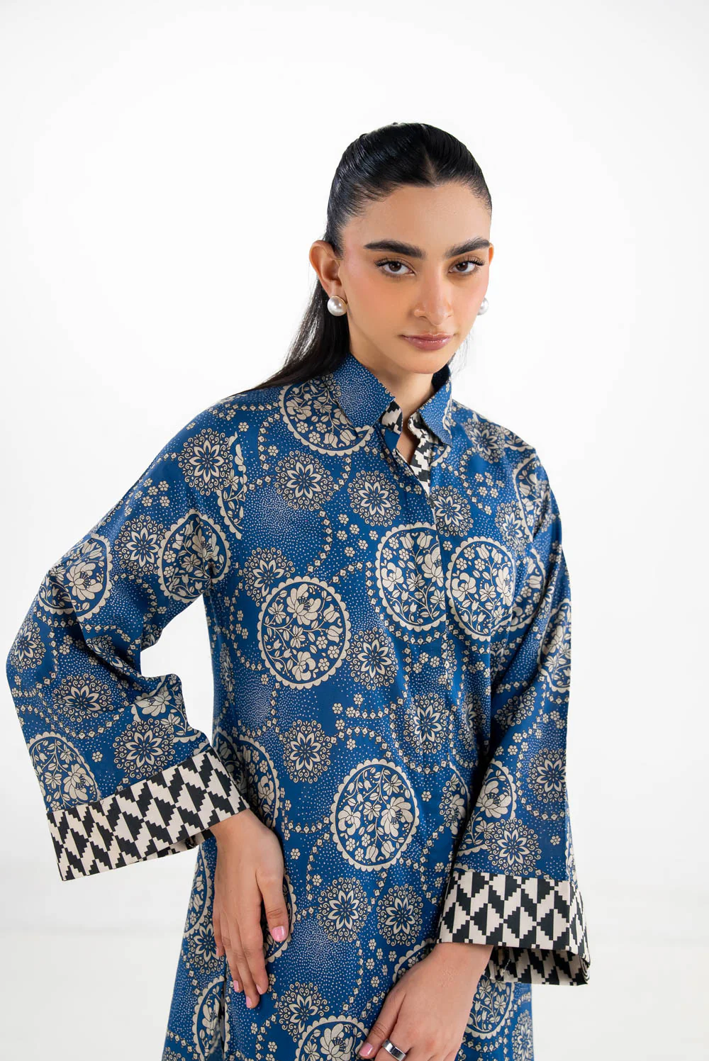 Cambric Printed Co-Ord Set - Image 2
