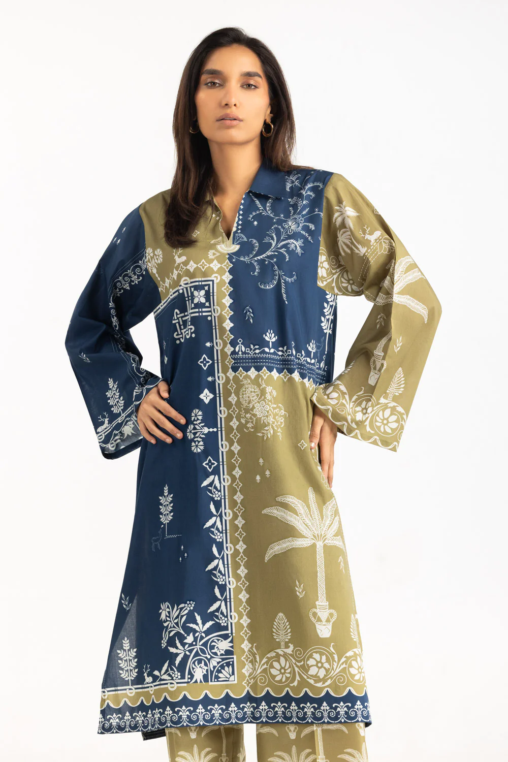 Cambric Printed Co-Ord Set - Image 5