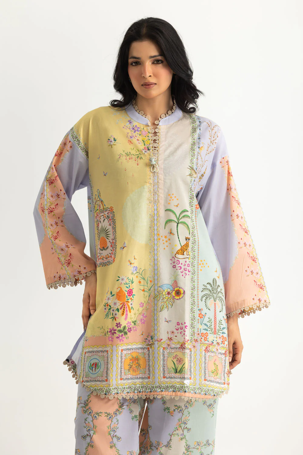 Cambric Printed Co-Ord Set - Image 4