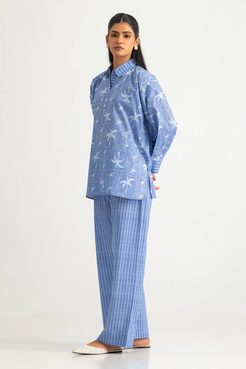 Cambric Printed Co-Ord Set - Image 3