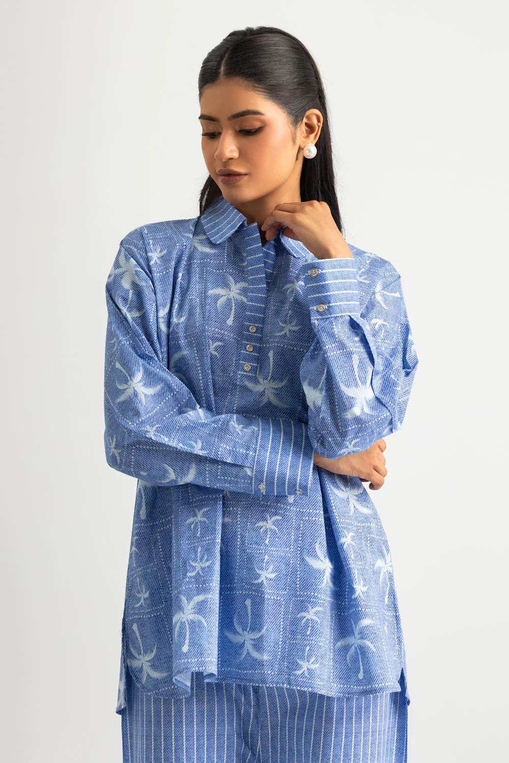 Cambric Printed Co-Ord Set - Image 4