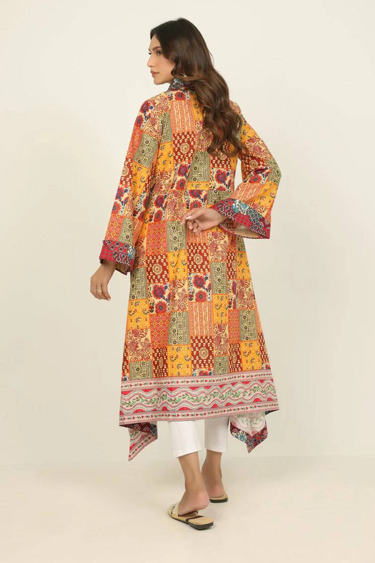 Cambric Printed Long Shirt - Image 6