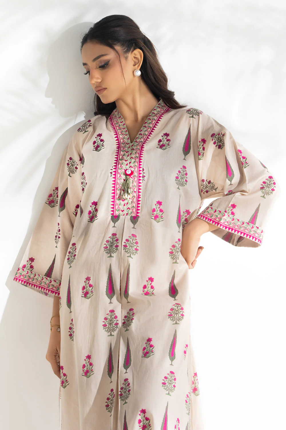 Cambric Printed Shirt - Image 3