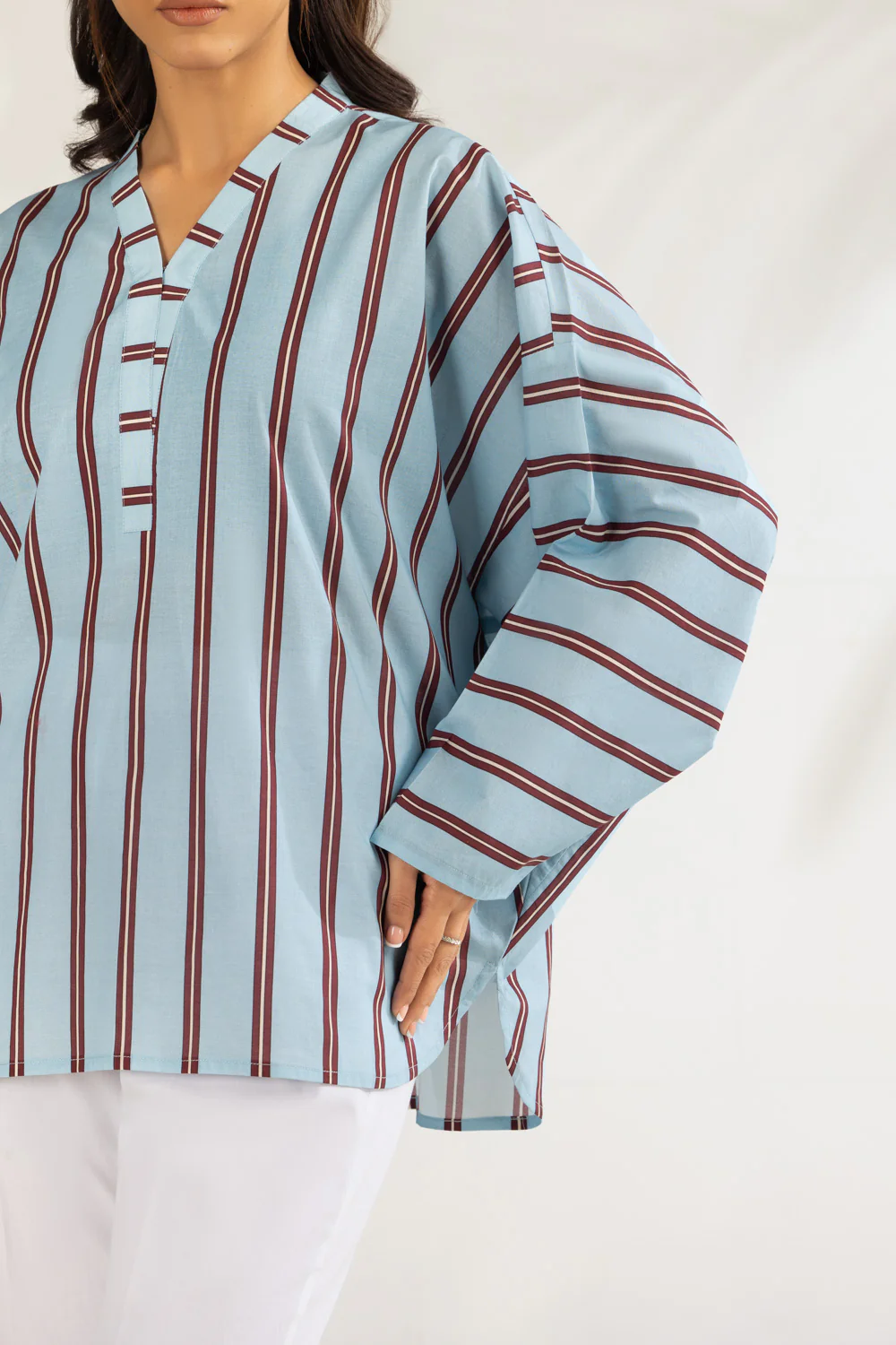 Cambric Printed Shirt - Image 2