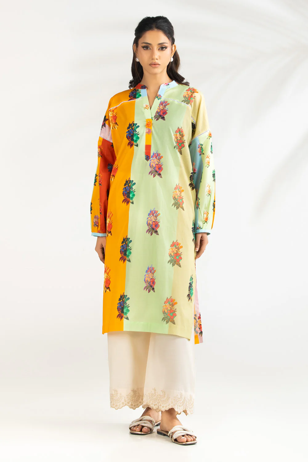 Cambric Printed Shirt - Image 2