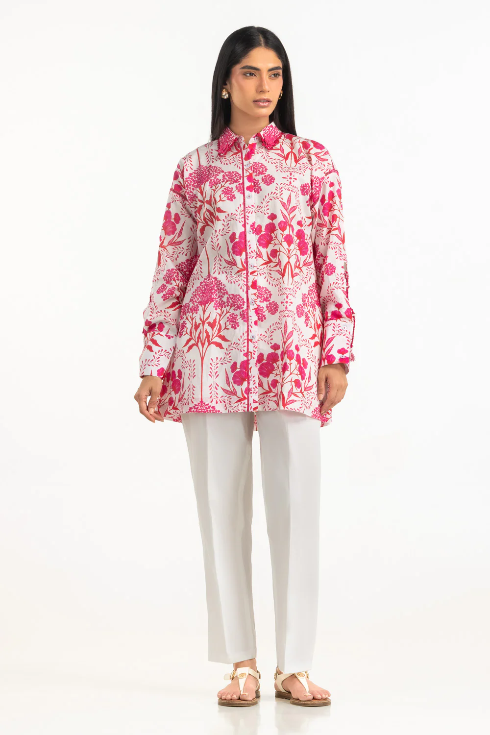 Cambric Printed Shirt