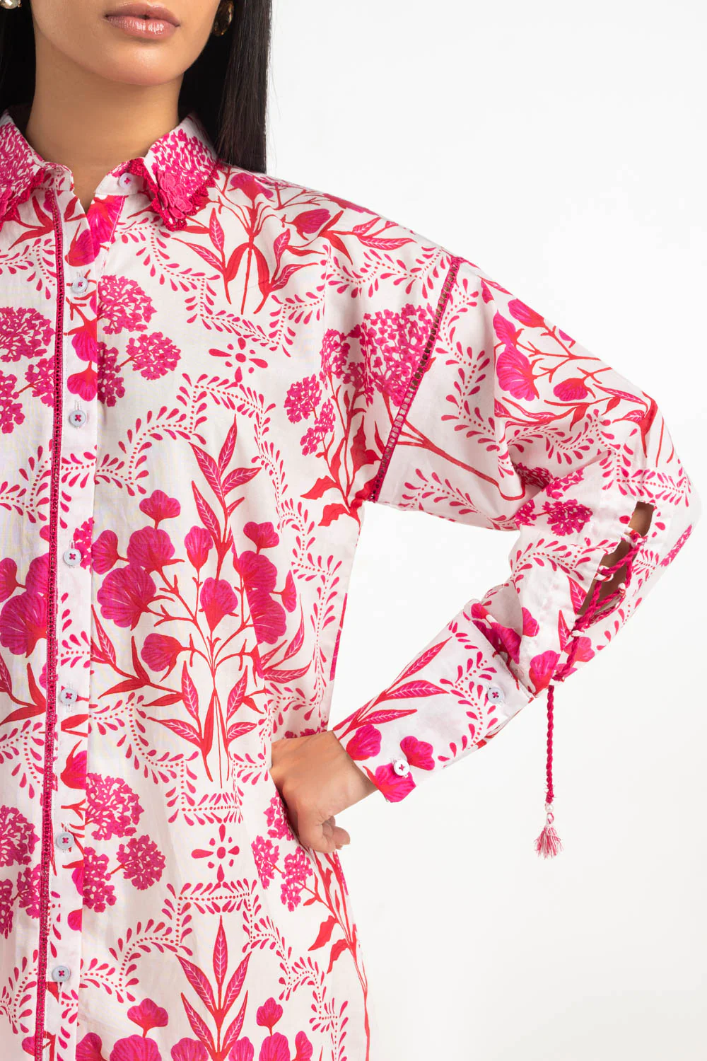 Cambric Printed Shirt - Image 2
