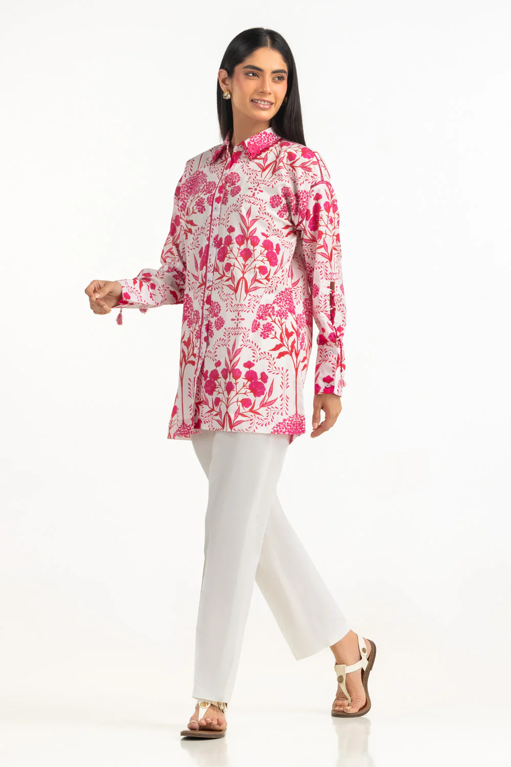 Cambric Printed Shirt - Image 5