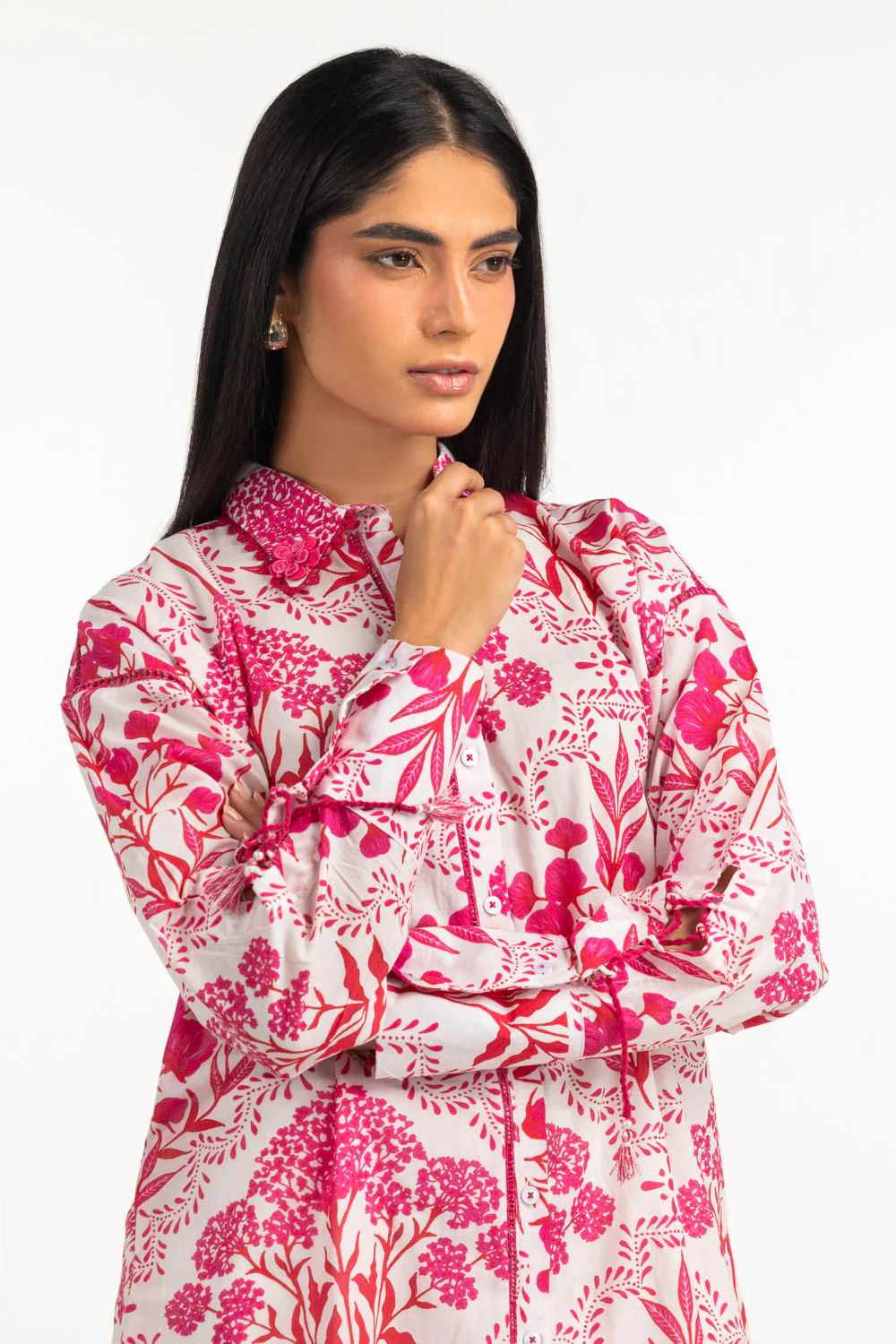 Cambric Printed Shirt - Image 6