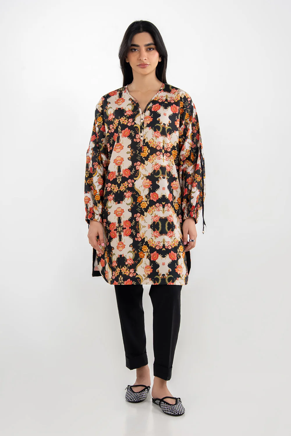 Cambric Printed Shirt