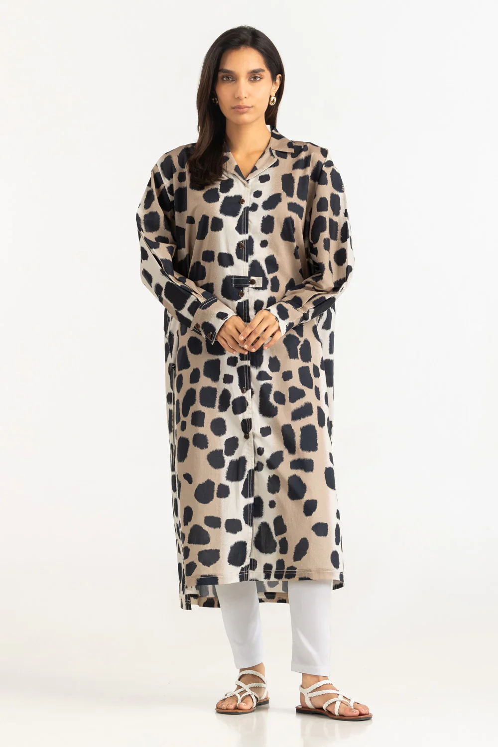 Cambric Printed Shirt