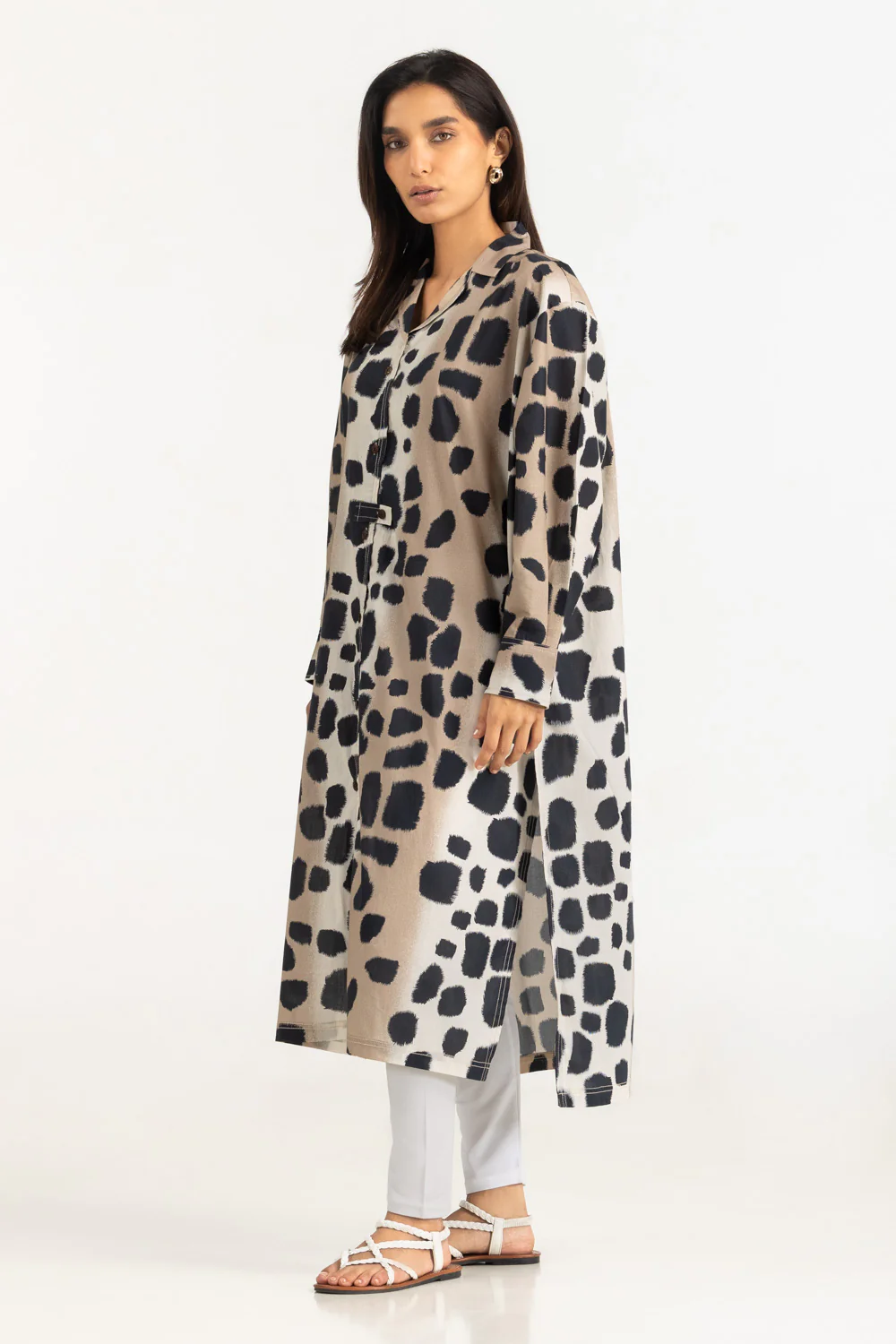 Cambric Printed Shirt - Image 3
