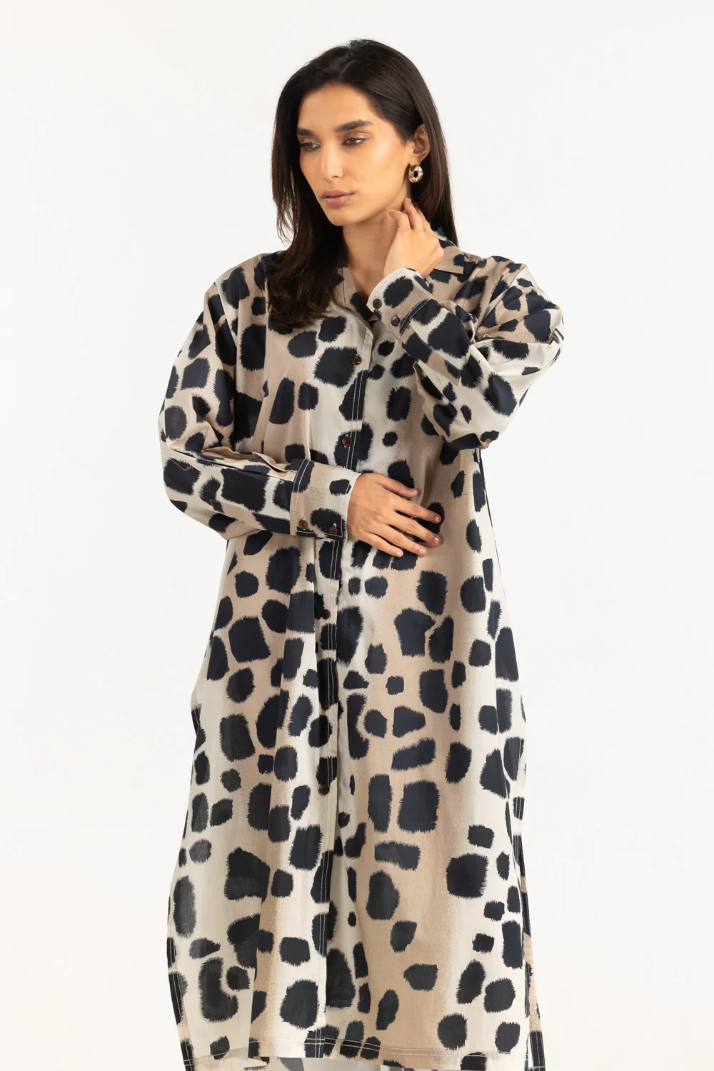Cambric Printed Shirt - Image 6