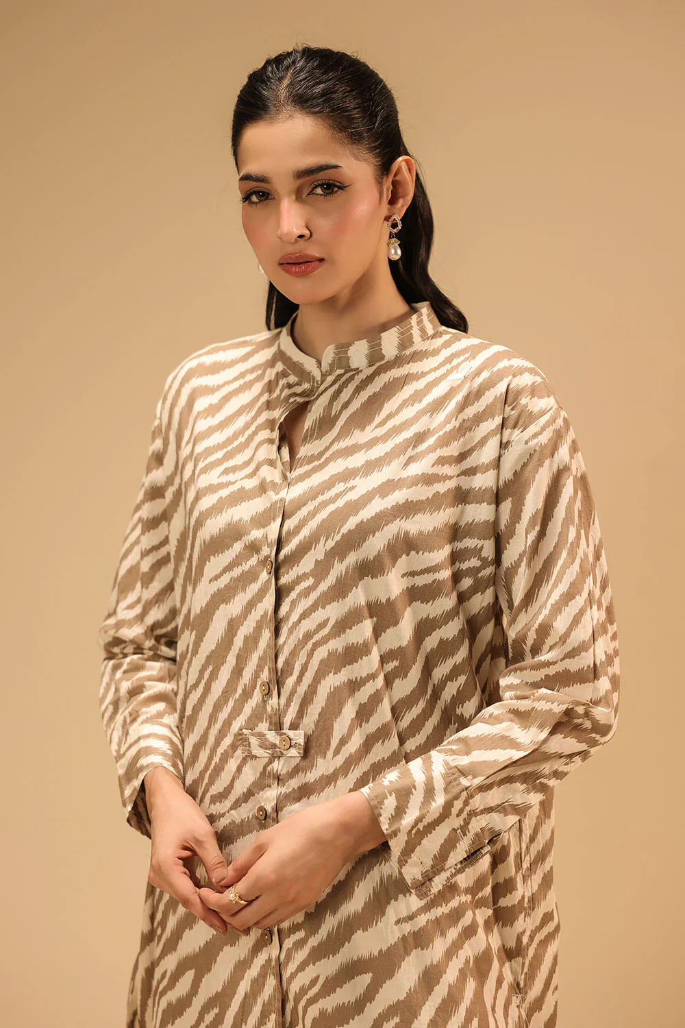 Cambric Printed Shirt - Image 3