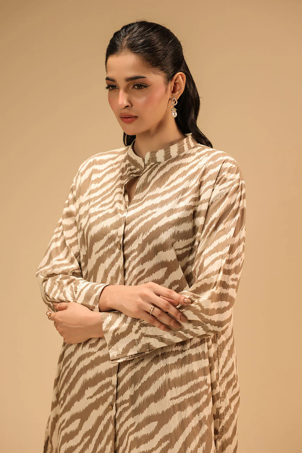 Cambric Printed Shirt - Image 5