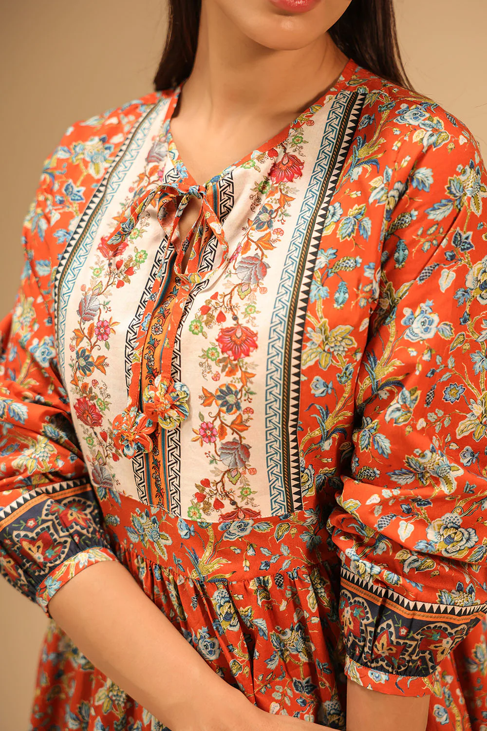 Cambric Printed Shirt - Image 2