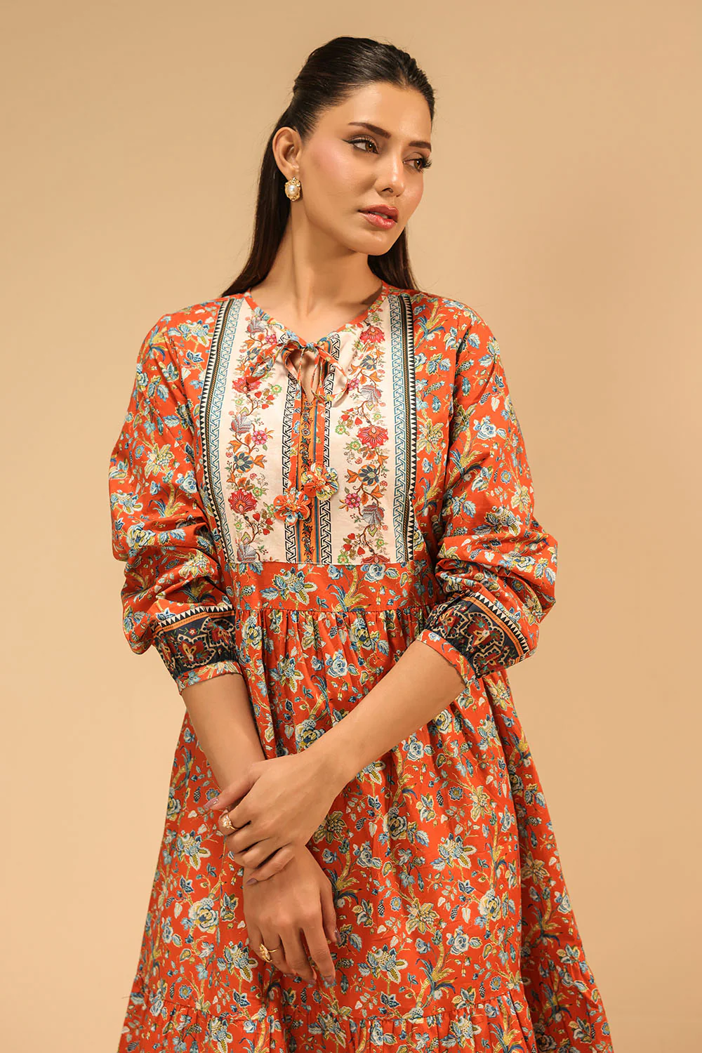 Cambric Printed Shirt - Image 4