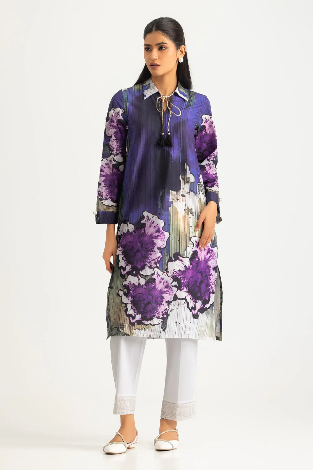 Cambric Printed Shirt - Image 3