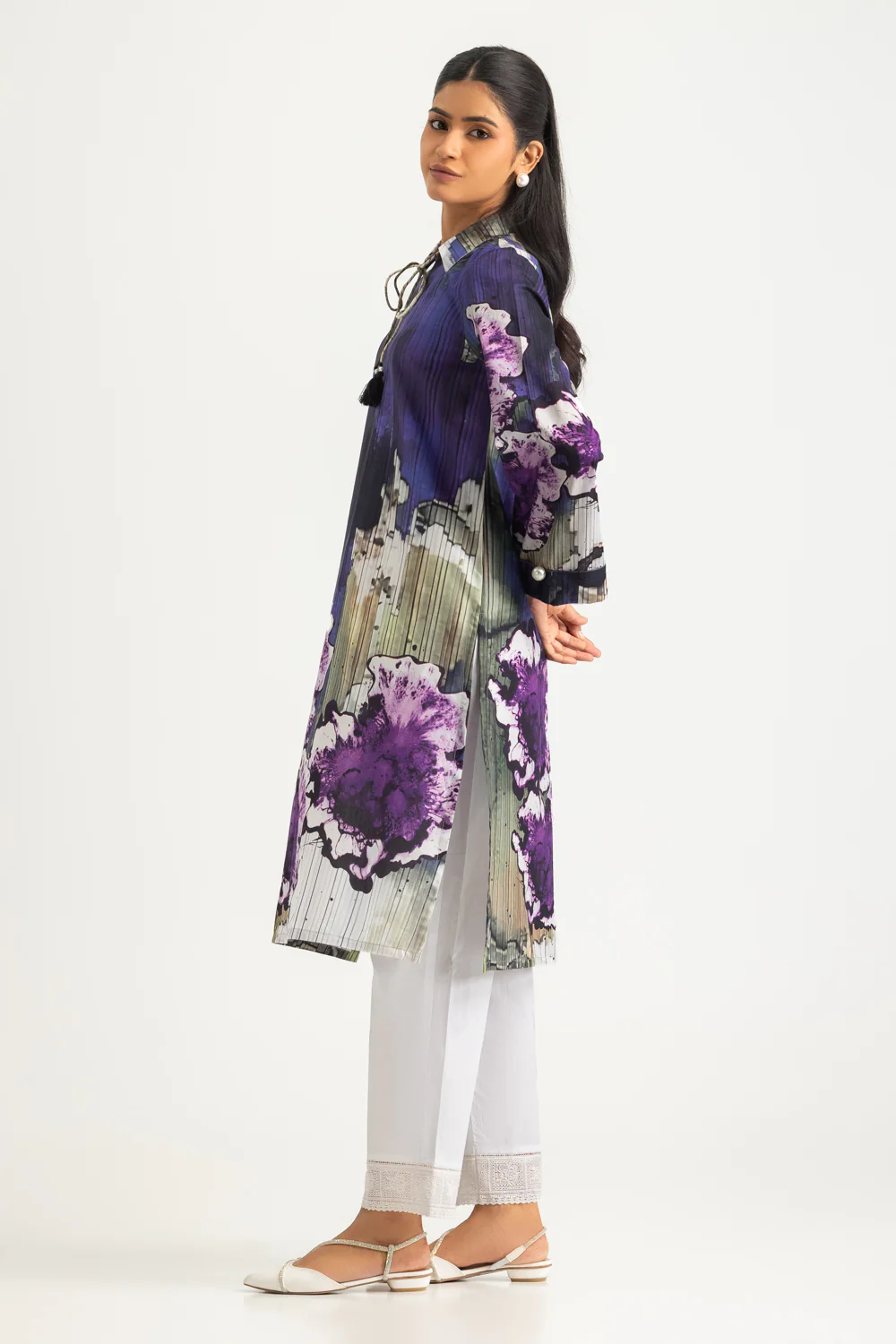Cambric Printed Shirt - Image 4