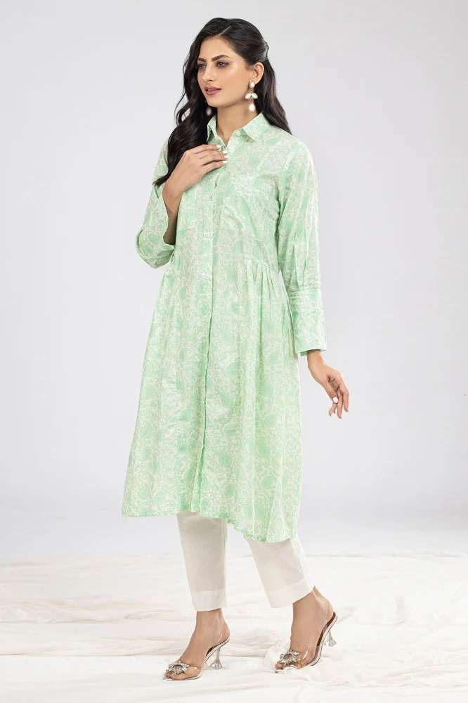 Cambric Printed Shirt - Image 4