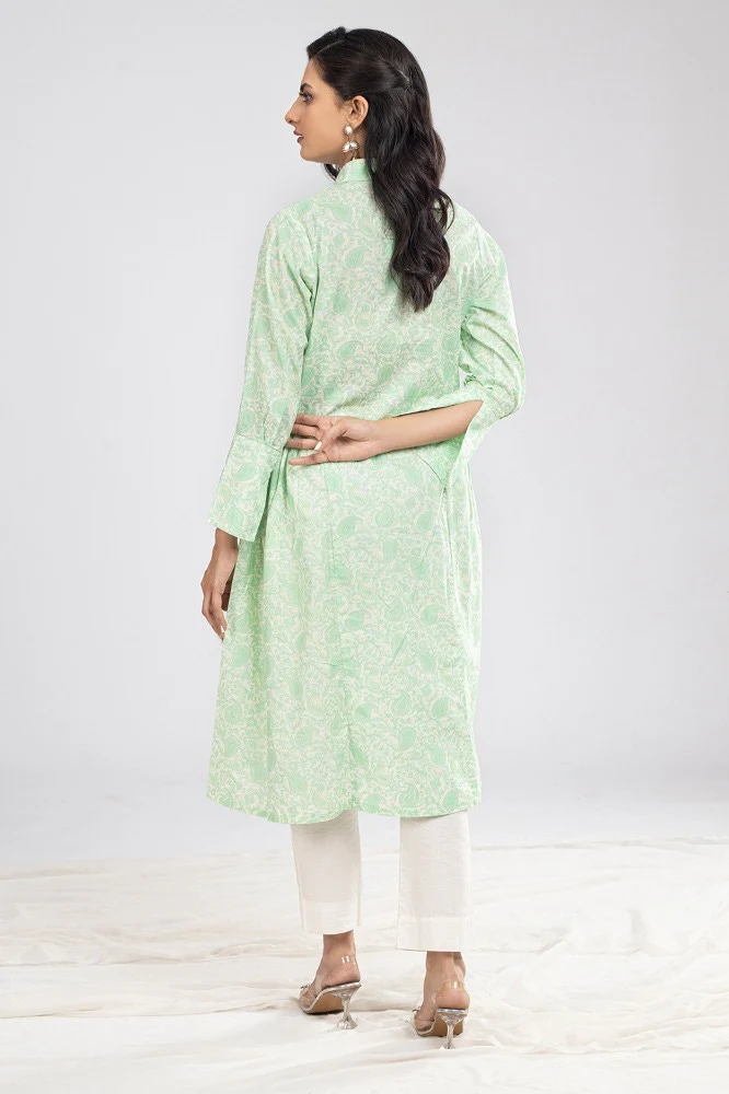 Cambric Printed Shirt - Image 5