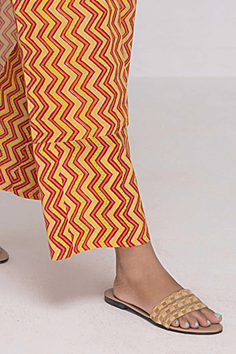 Cambric Printed Trouser - Image 3