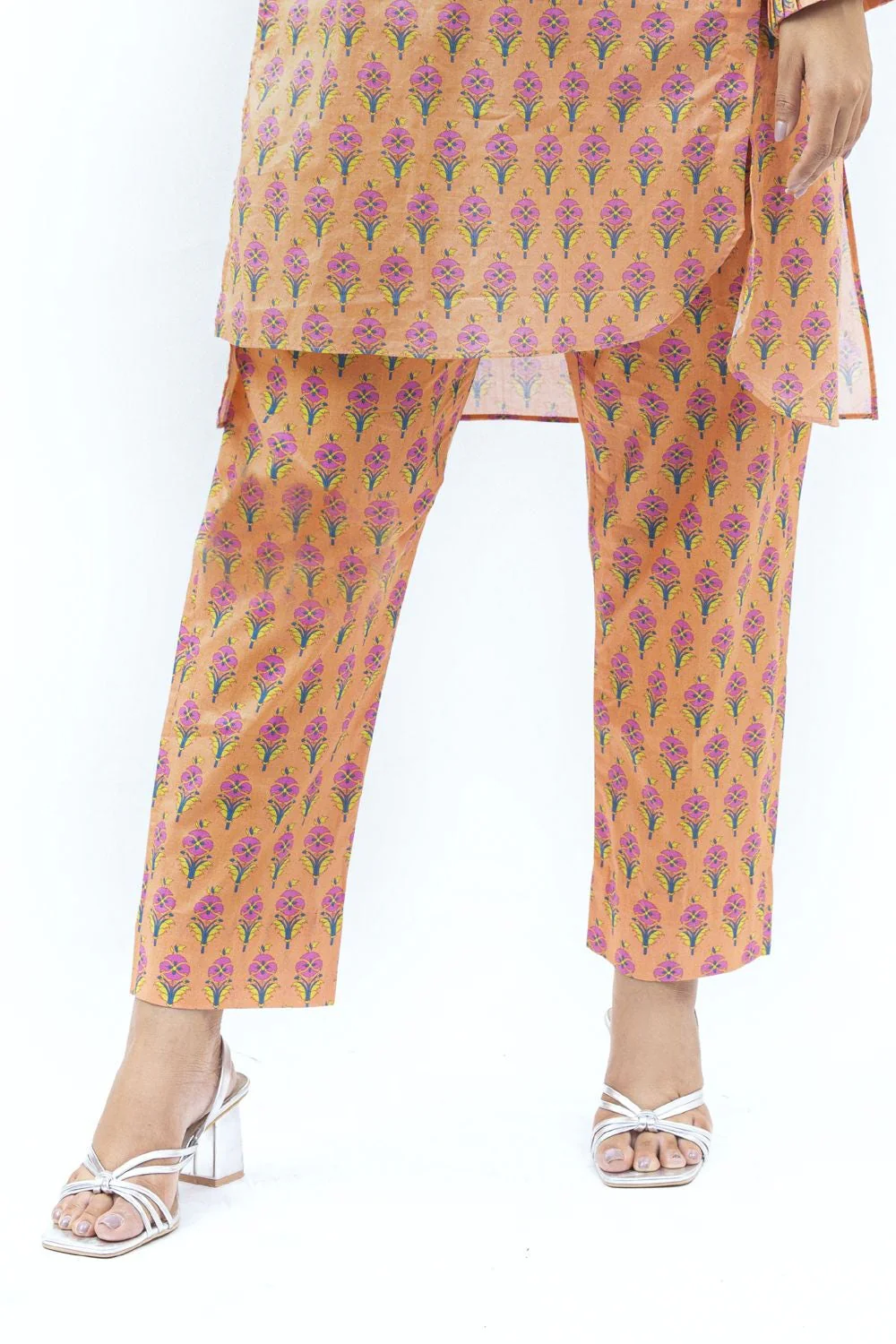 Cambric Printed Trouser