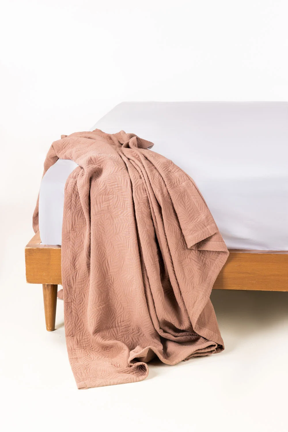 Cinnamon Matelasse Blanket - Image 5