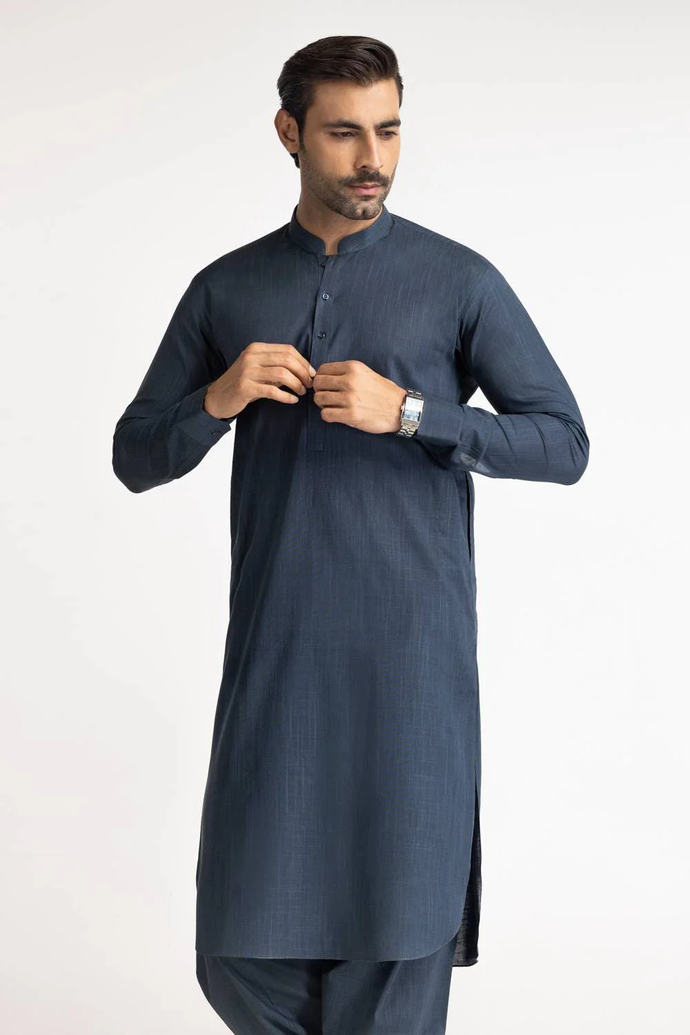 Concept Slub Unstitched Fabric Cotton-LF - Image 30