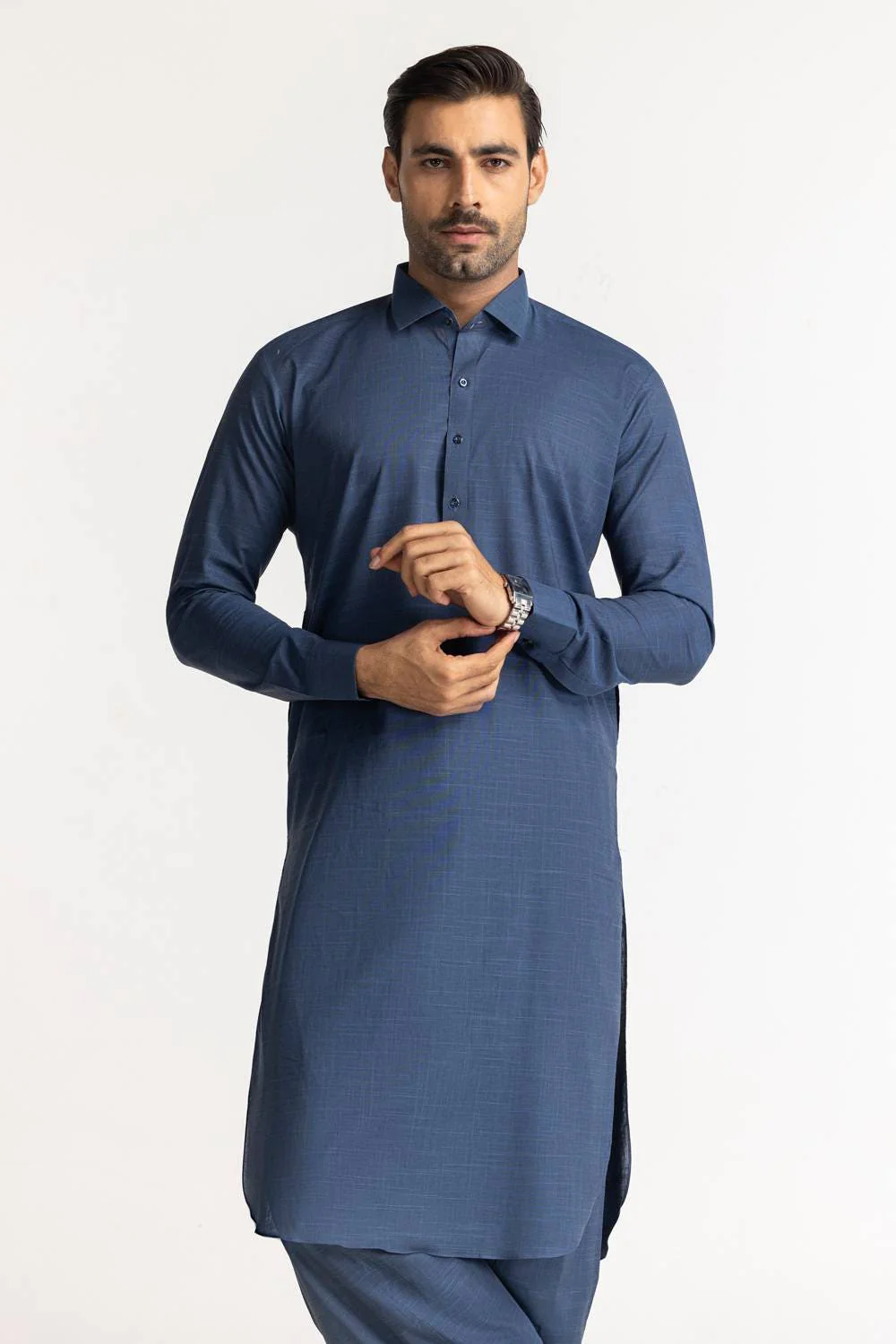 Concept Slub Unstitched Fabric Cotton-LF - Image 6