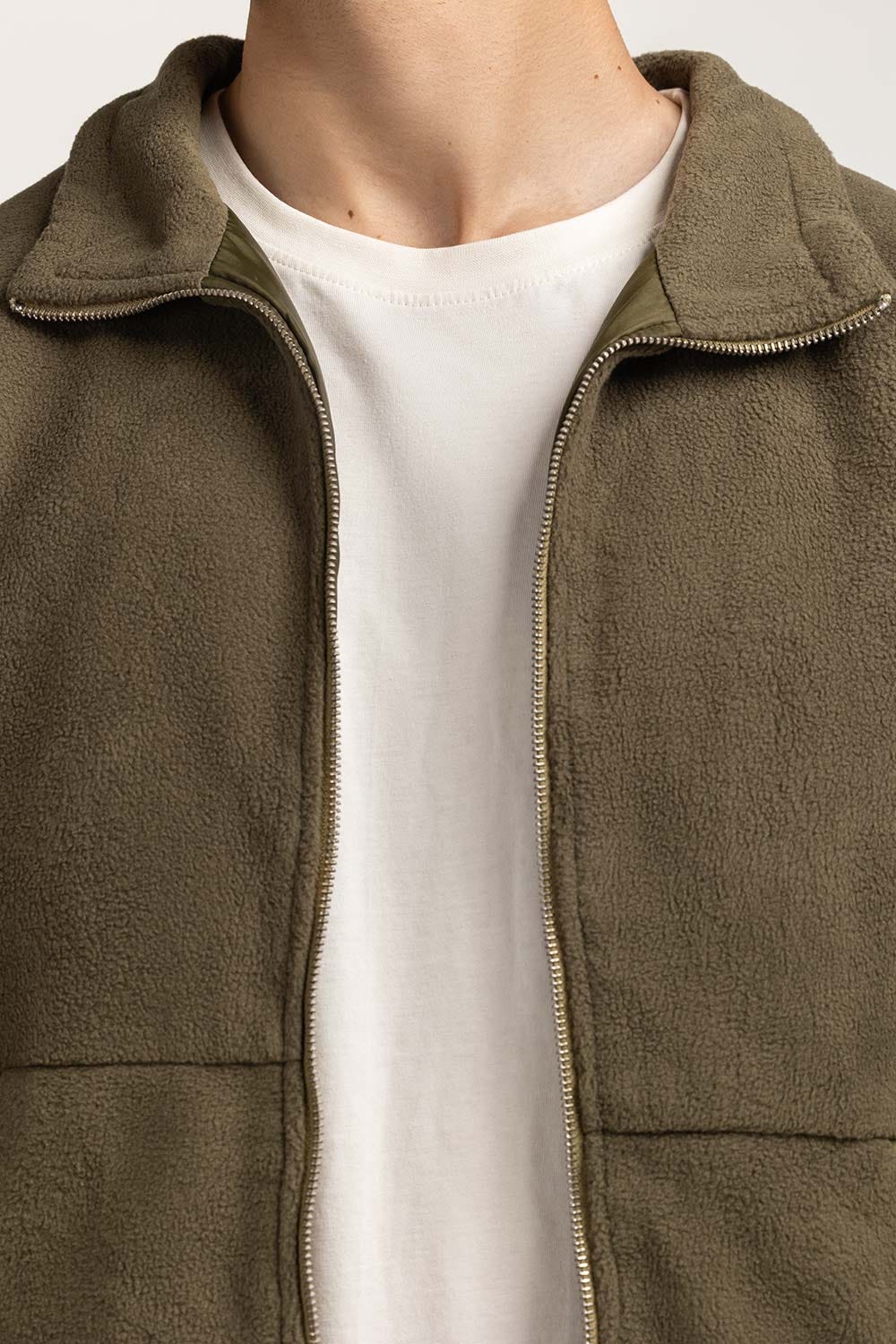 Contrast Polar Fleeve Jacket - Image 6