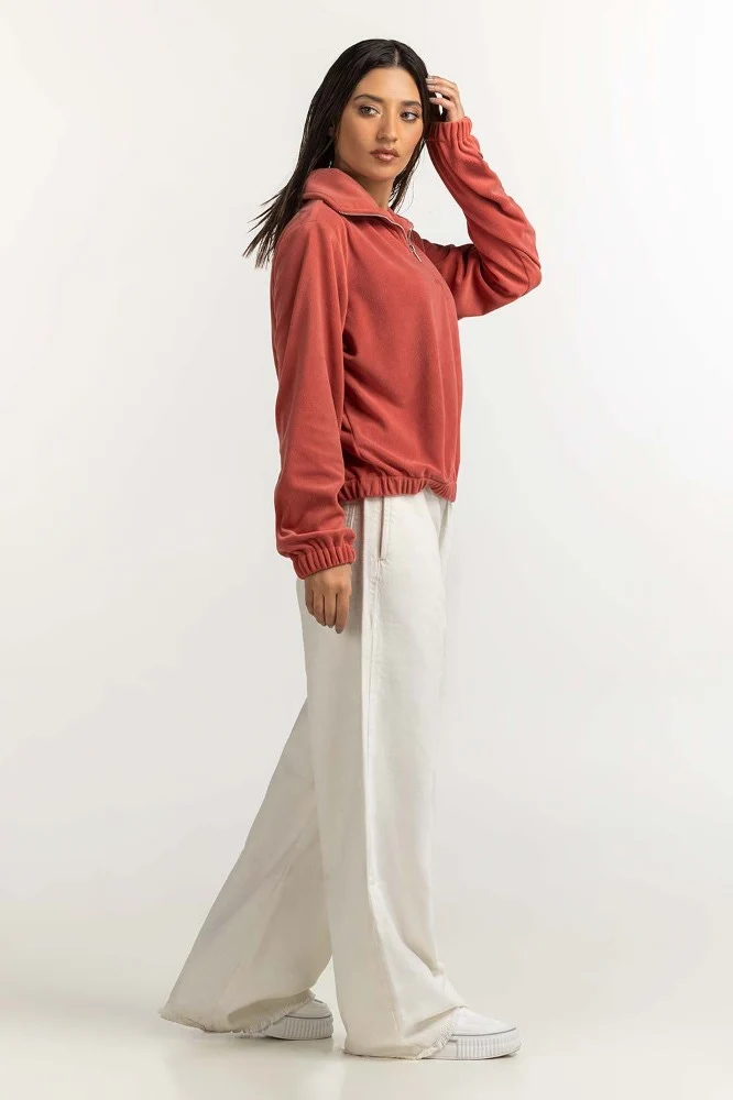 Coral Basic Sweatshirt - Image 6