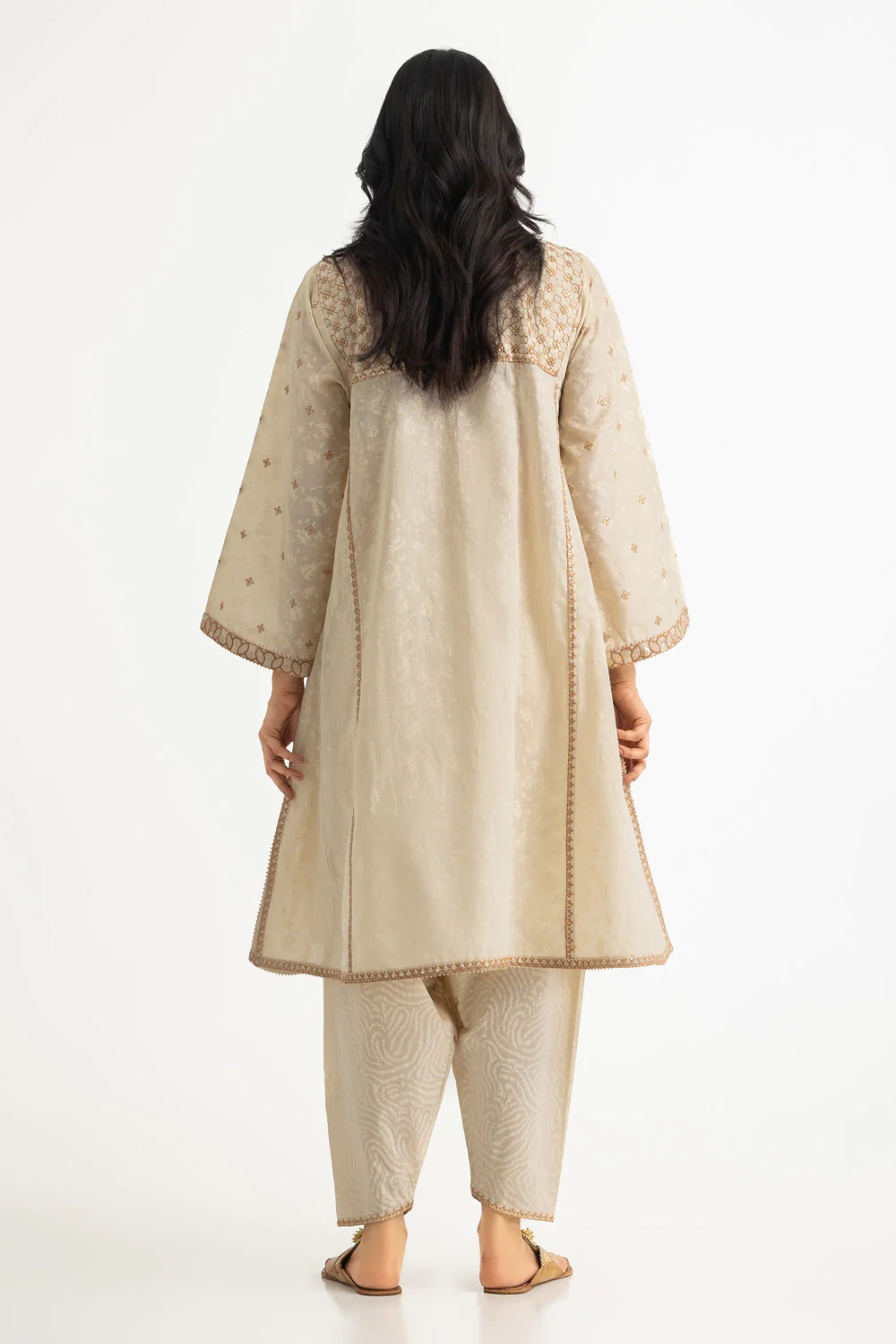 Cotton Bana Dora Embroidered Co-Ord Set - Image 7