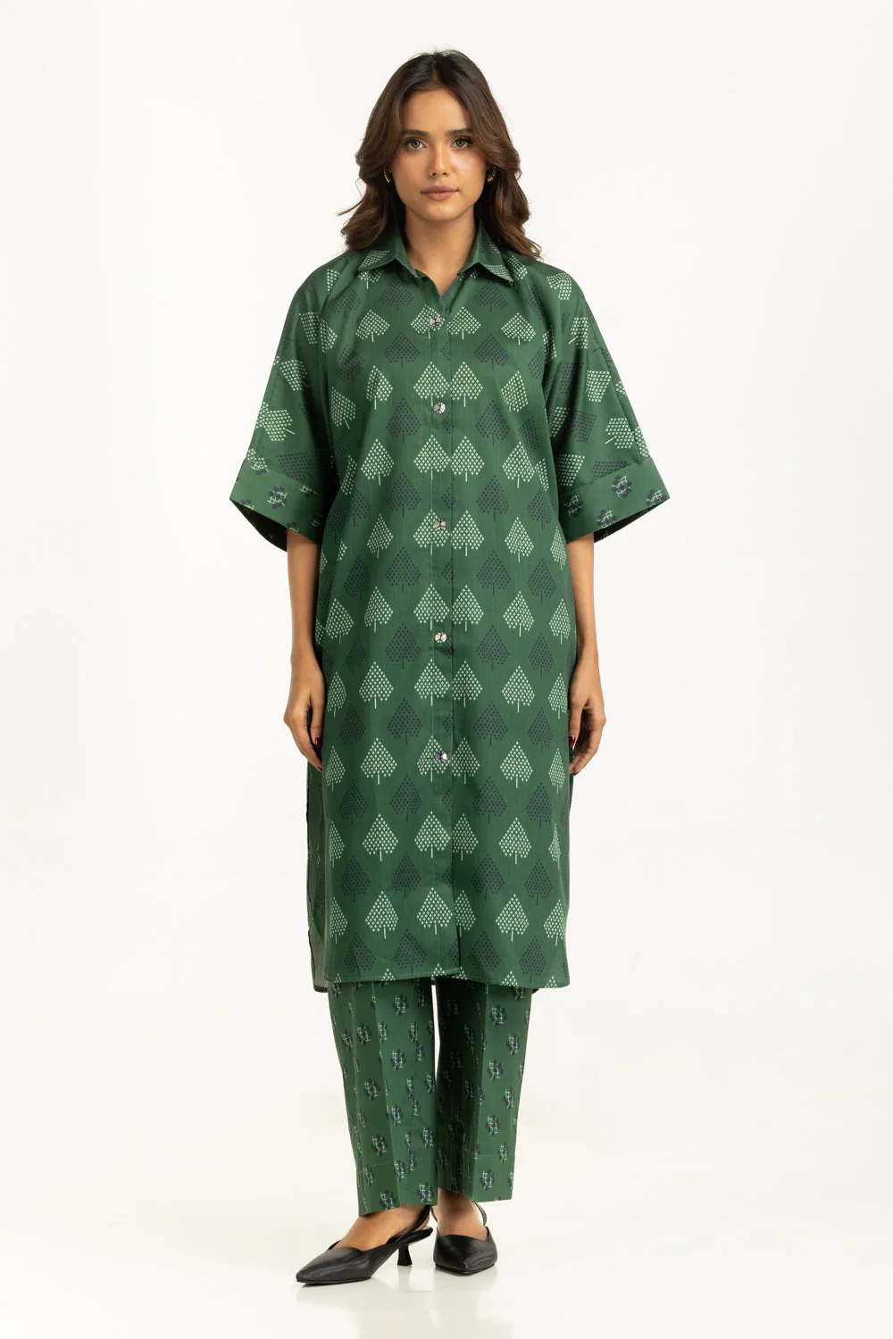 Cotton Cotail Printed Co-Ord Set