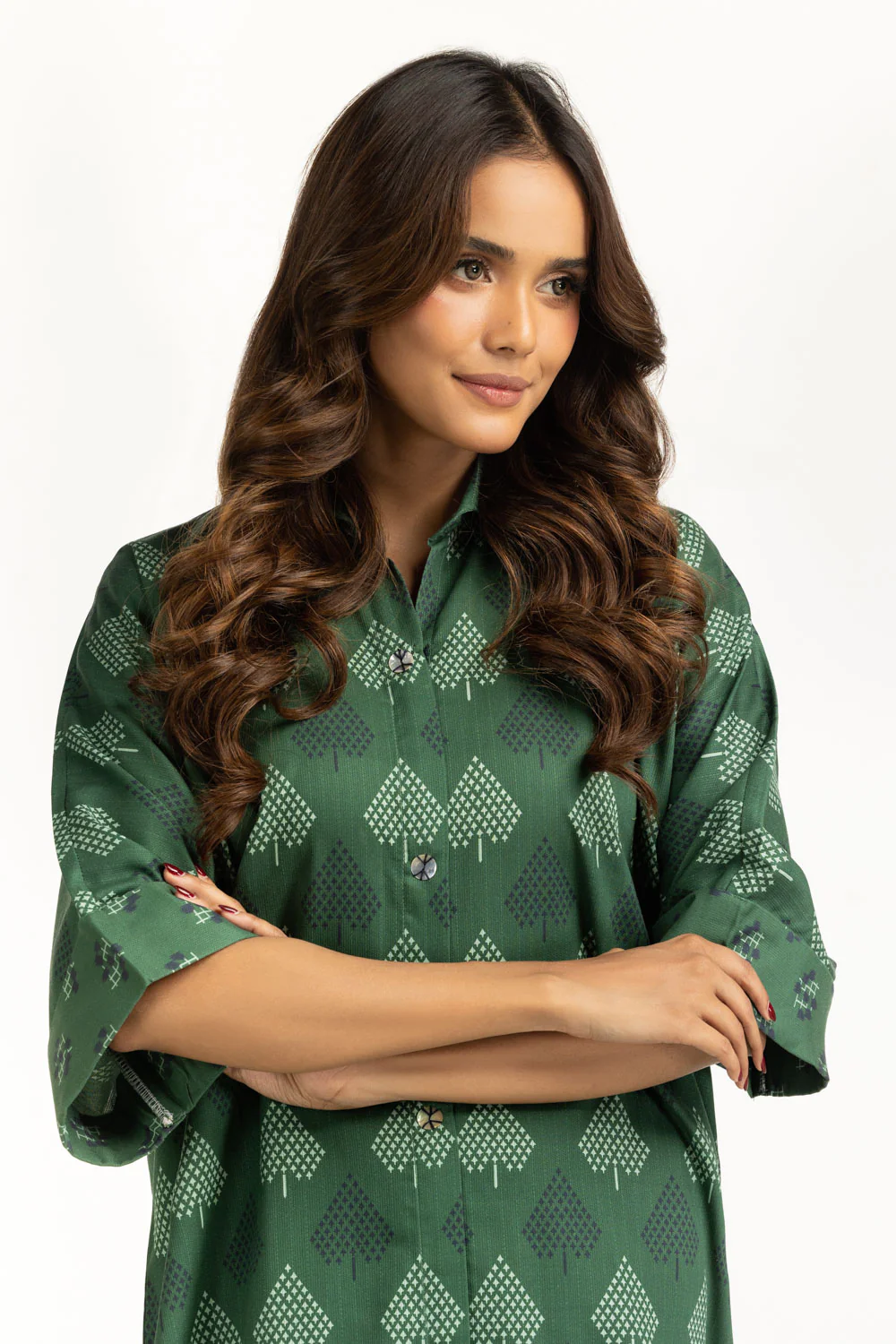 Cotton Cotail Printed Co-Ord Set - Image 4
