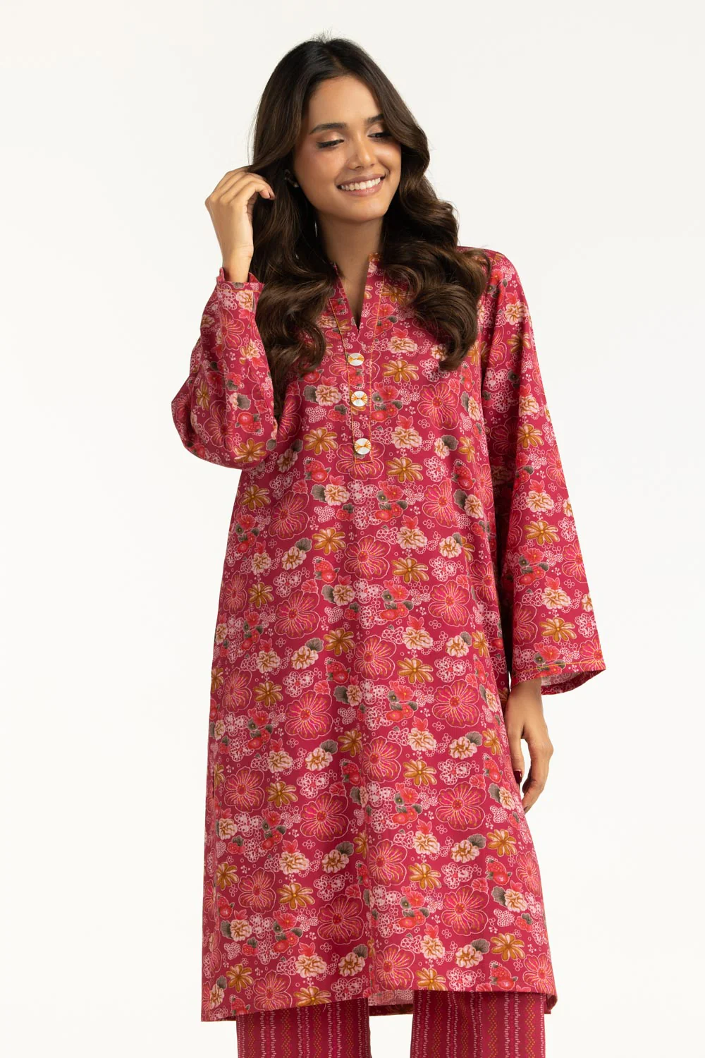 Cotton Cotail Printed Co-Ord Set - Image 3