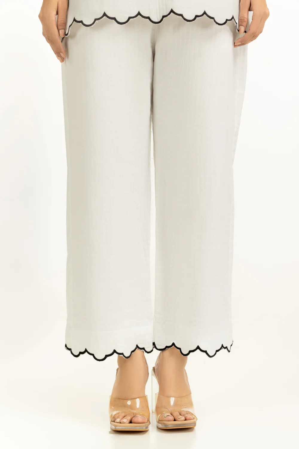 Cotton Embroidered Co-Ord Set - Image 7