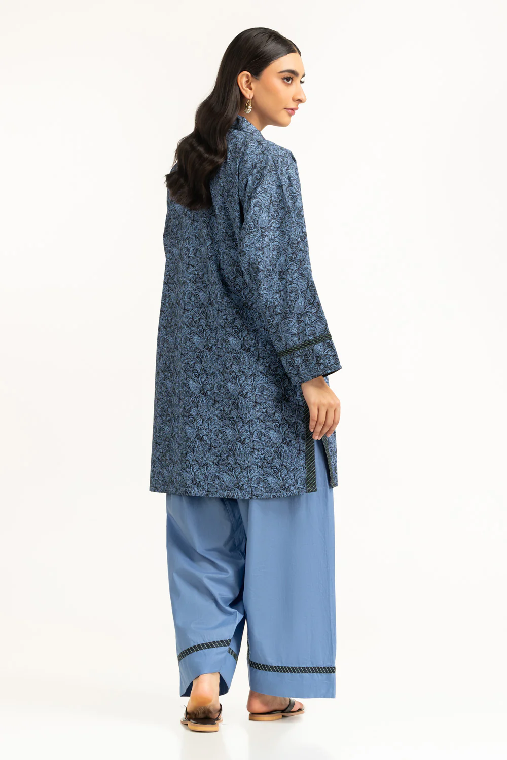 Cotton Modal Printed Co-Ord Set - Image 5