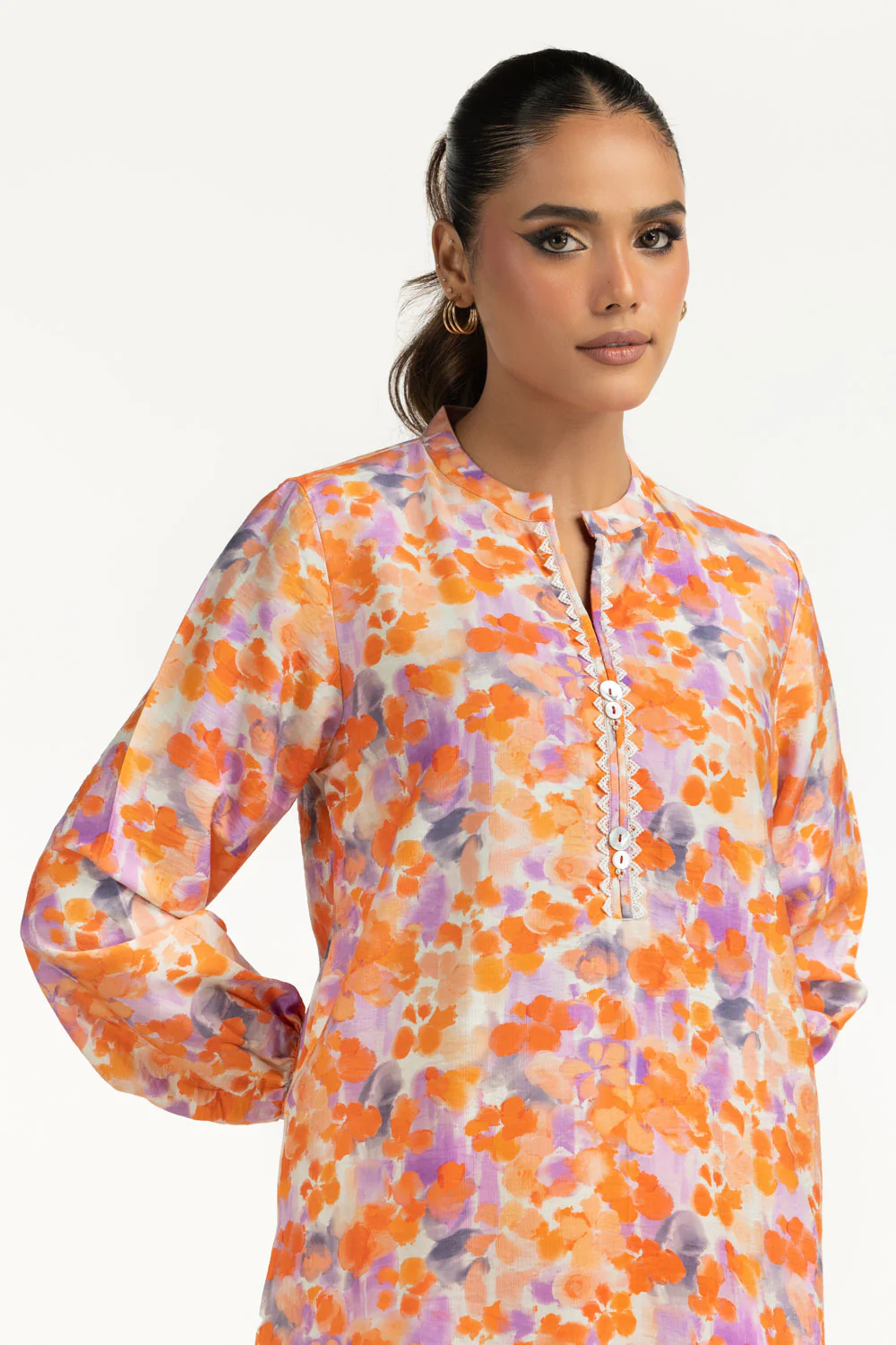 Cotton Nylon Printed Co-Ord Set - Image 4