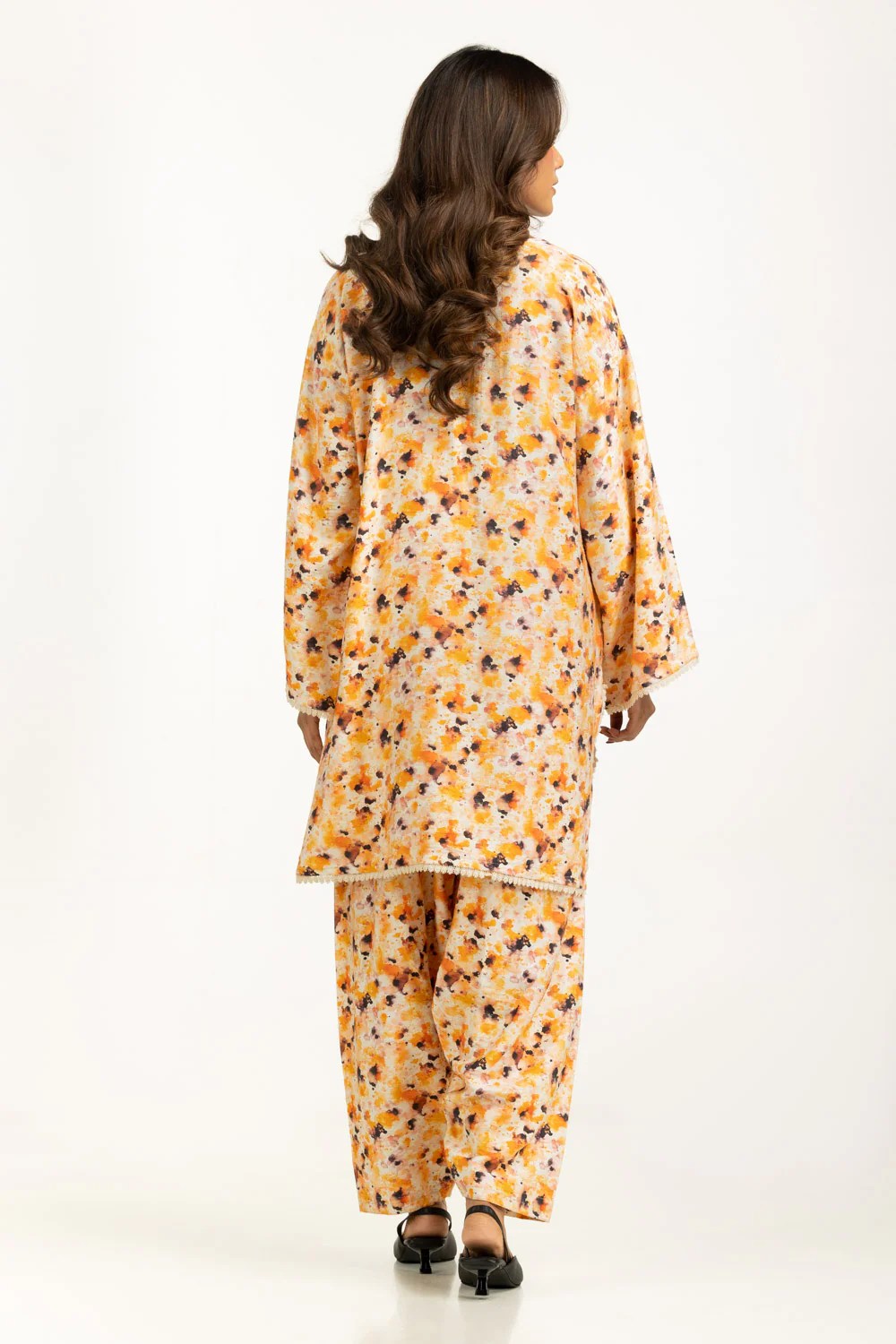 Cotton Nylon Printed Co-Ord Set - Image 6