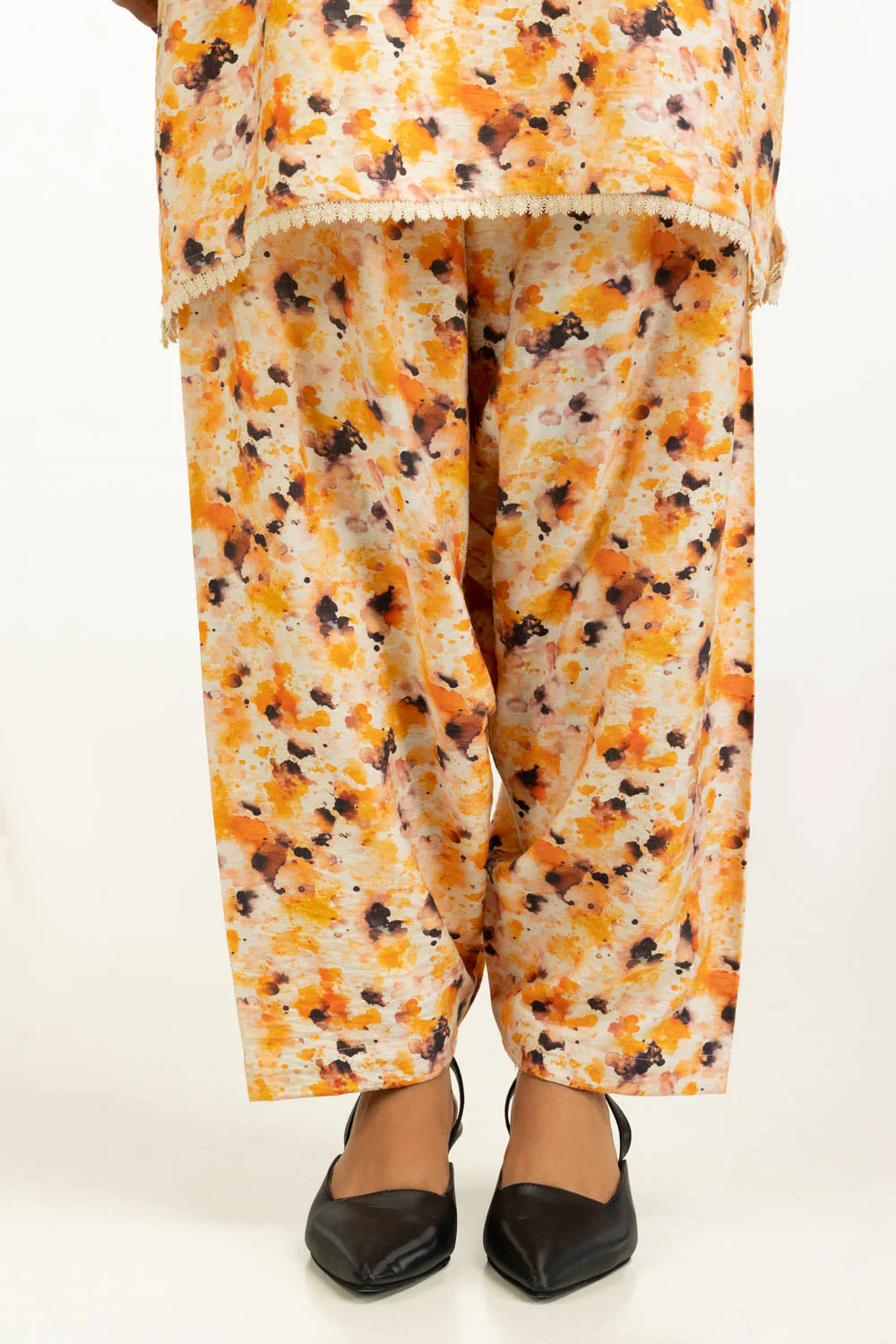 Cotton Nylon Printed Co-Ord Set - Image 7