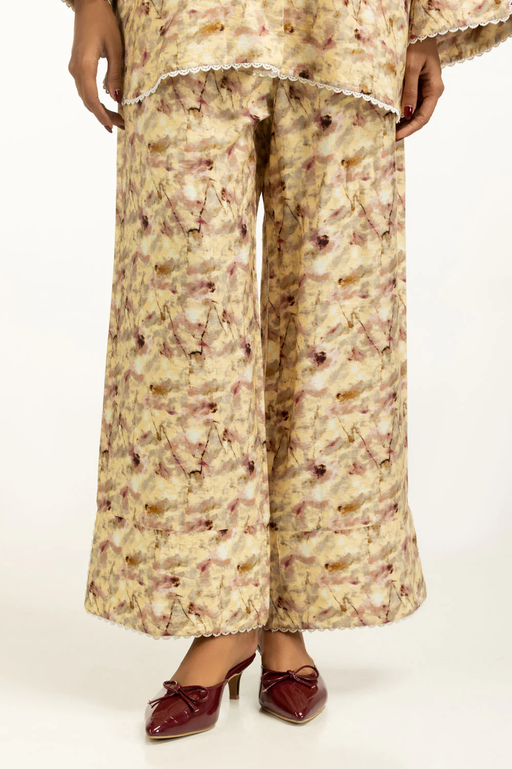 Cotton Nylon Printed Co-Ord Set - Image 5