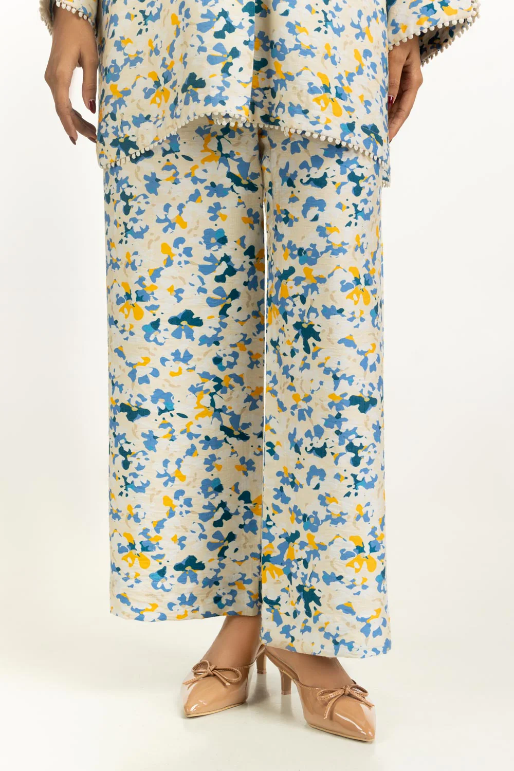 Cotton Nylon Printed Co-Ord Set - Image 6