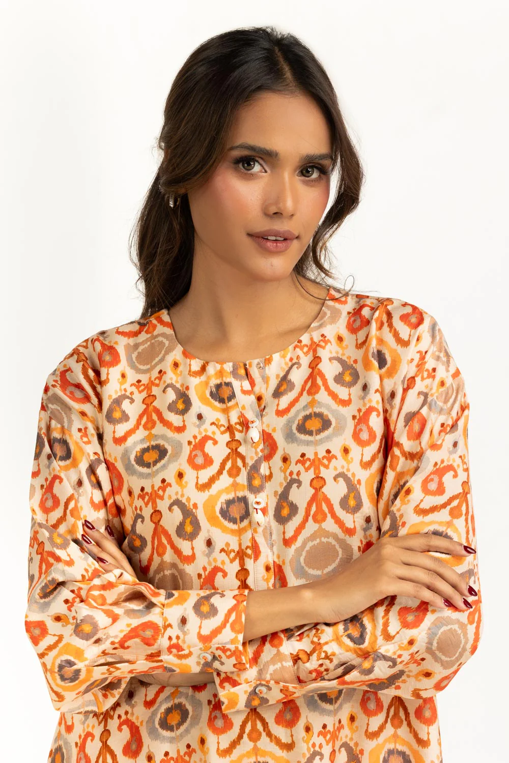 Cotton Nylon Printed Co-Ord Set - Image 6