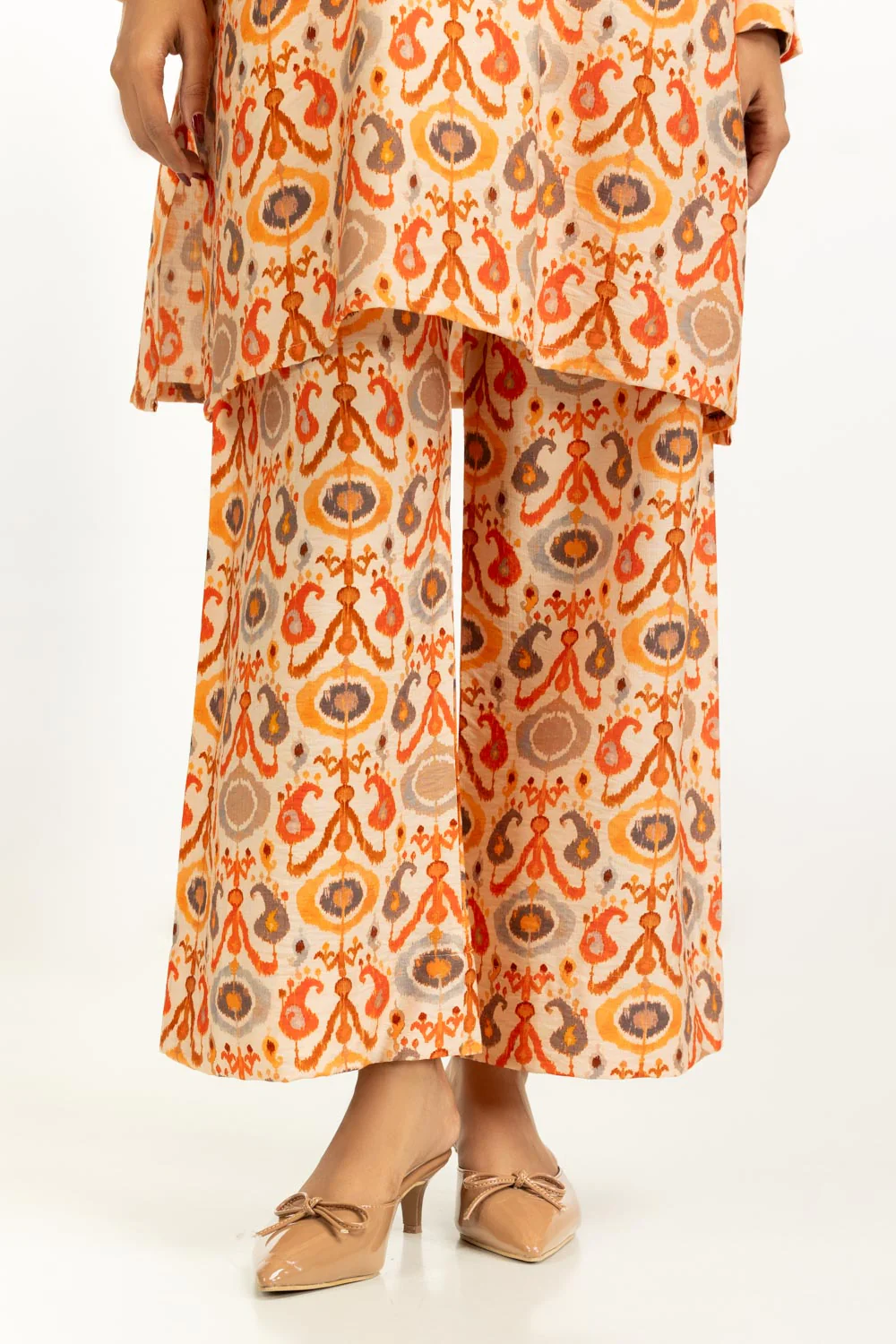 Cotton Nylon Printed Co-Ord Set - Image 8
