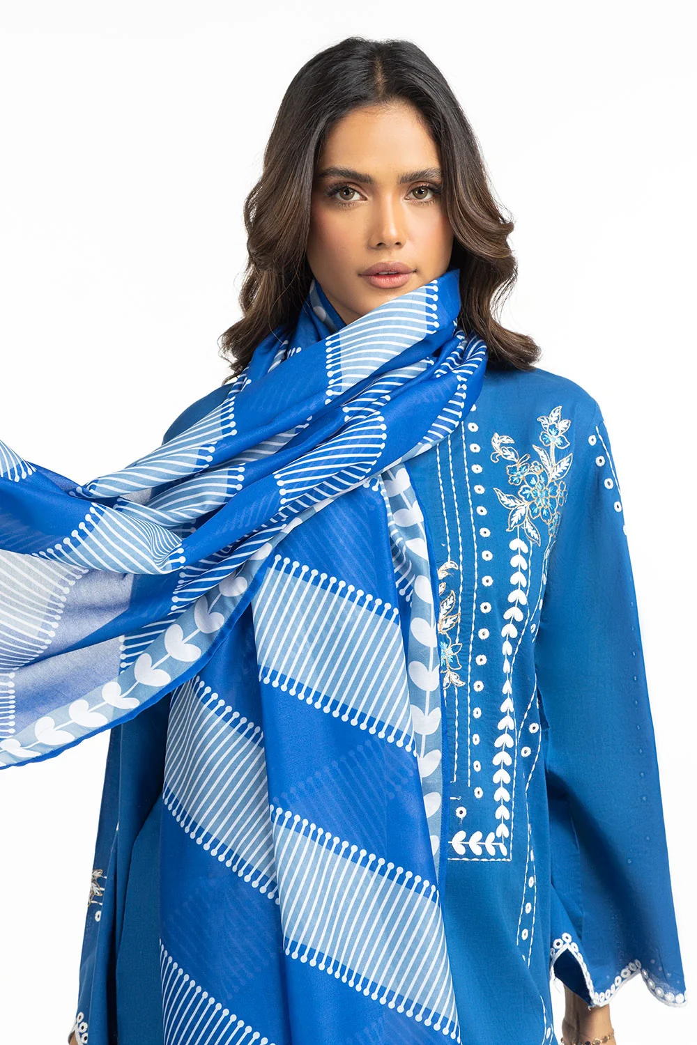 Cotton Silk Printed Dupatta - Image 2