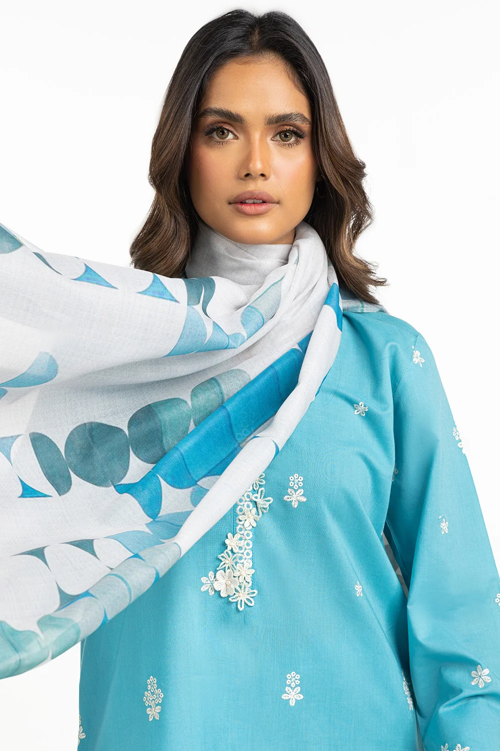 Cotton Silk Printed Dupatta - Image 2